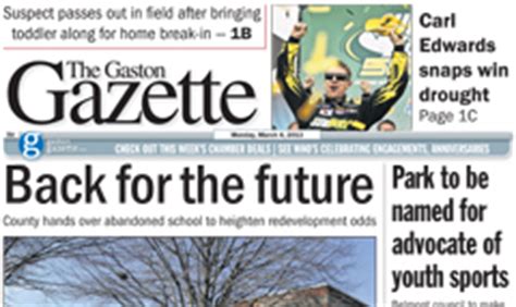 gaston gazette|gaston gazette news today.